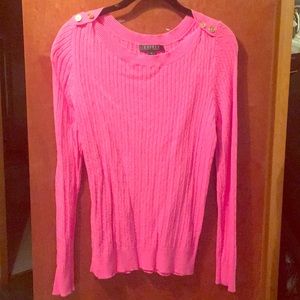 Ralph Lauren hot pink sweater